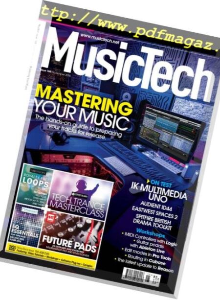 MusicTech – November 2018 Cover