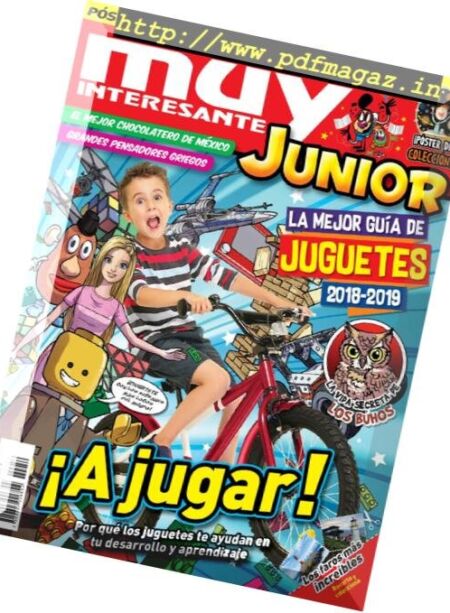 Muy Interesante Junior Mexico – diciembre 2018 Cover