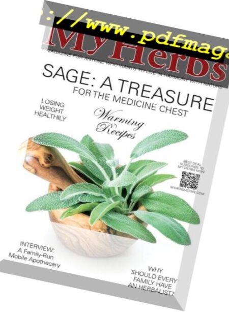 My Herbs Magazine – December 2018 Cover