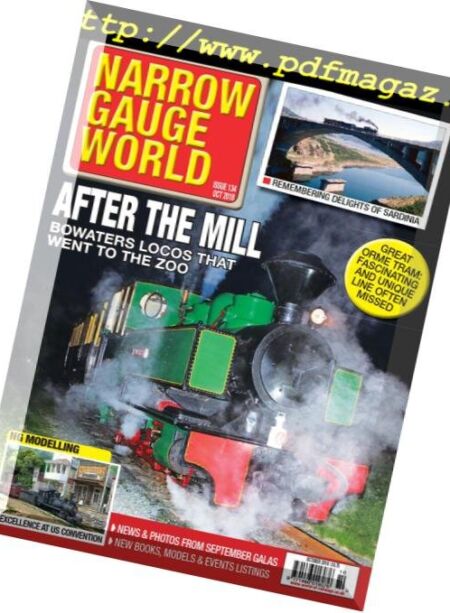 Narrow Gauge World – October 2018 Cover