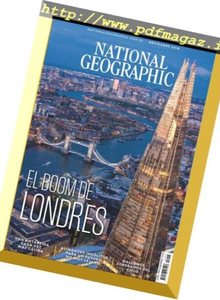 National Geographic Espana – noviembre 2018 Cover