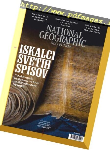 National Geographic Slovenija – december 2018 Cover