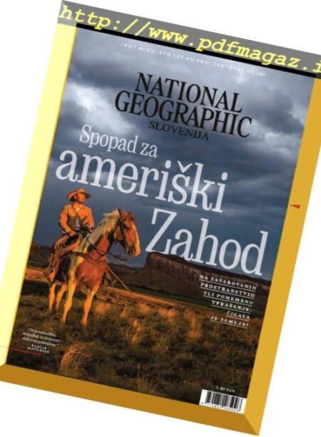 National Geographic Slovenija – november 2018 Cover