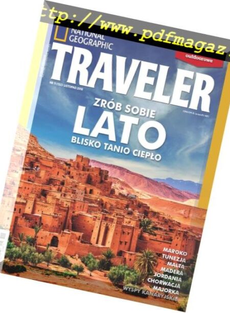 National Geographic Traveler Poland – Listopad 2018 Cover