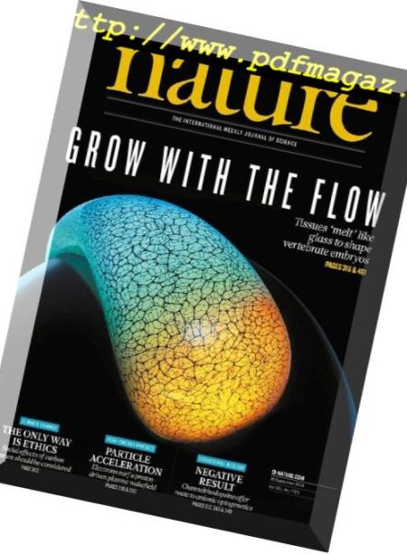 Nature – 20 September 2018 Cover