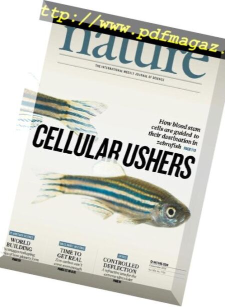 Nature – 6 December 2018 Cover