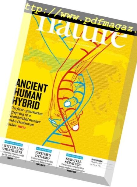 Nature – 6 September 2018 Cover