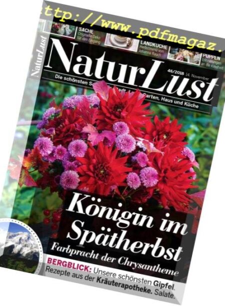 NaturLust – 14 November 2018 Cover