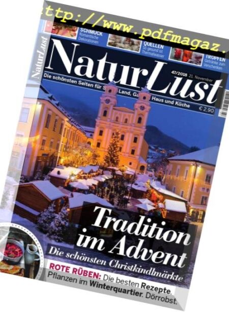 NaturLust – 21 November 2018 Cover
