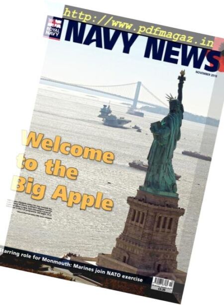 Navy News – November 2018 Cover