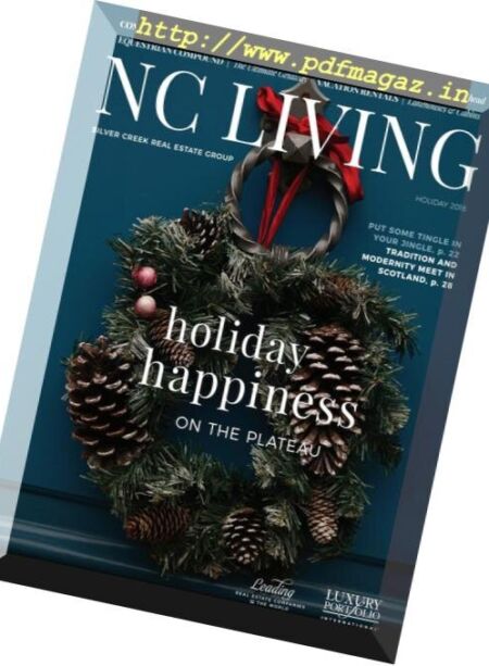 NC Living Magazine – Holiday 2018 Cover
