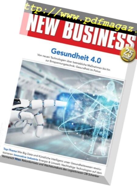 New Business – Mai 2018 Cover