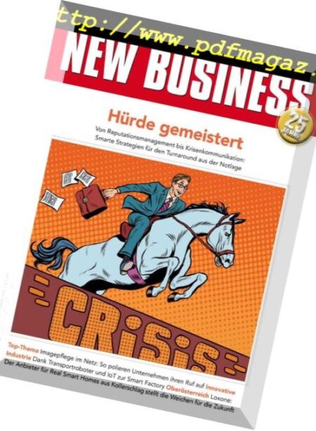 New Business – September 2018 Cover