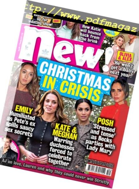 New! Magazine – 17 December 2018 Cover