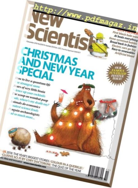 New Scientist Australian Edition – 22 December 2018 Cover