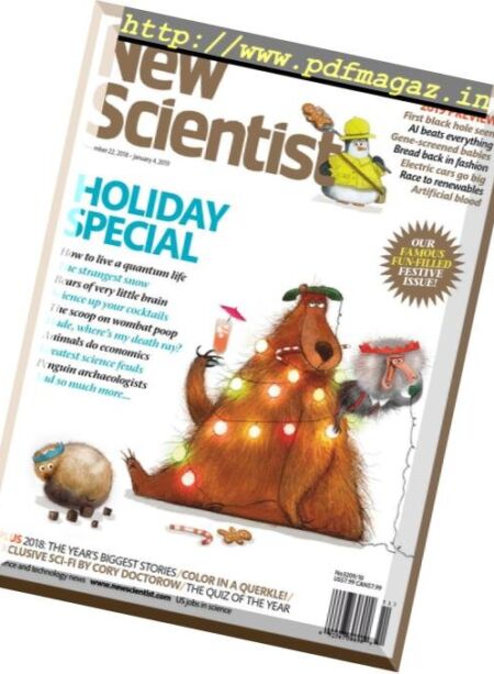 New Scientist – December 22, 2018 Cover