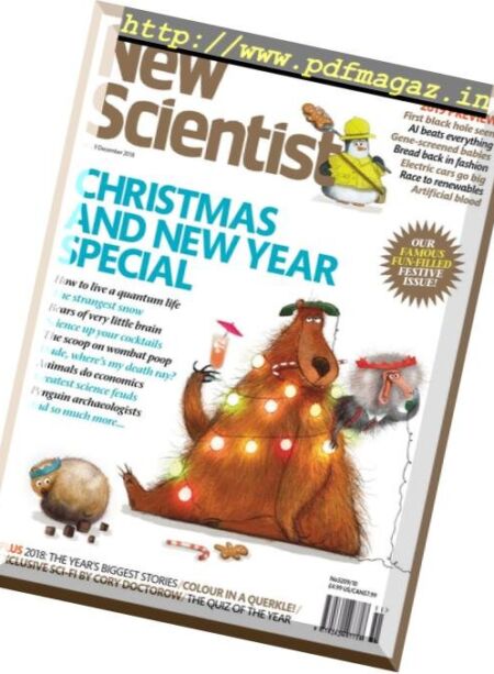 New Scientist International Edition – December 22, 2018 Cover