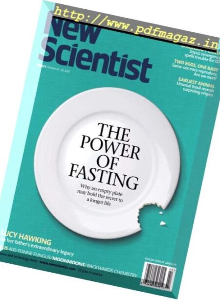New Scientist – October 20, 2018 Cover