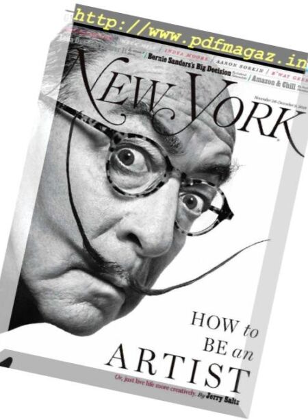 New York Magazine – November 26, 2018 Cover
