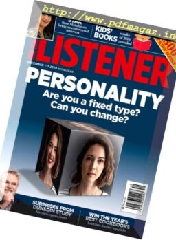 New Zealand Listener – December 2018
