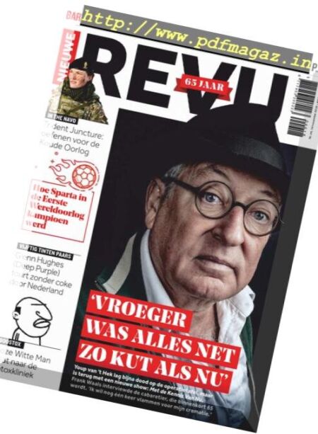 Nieuwe Revu – 14 november 2018 Cover