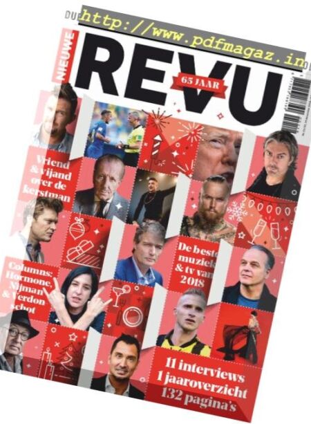 Nieuwe Revu – 19 december 2018 Cover