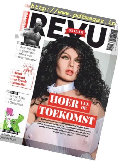 Nieuwe Revu – 31 oktober 2018 Cover