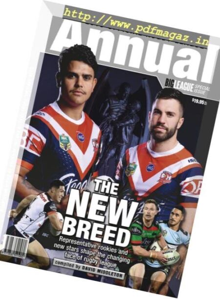 Official Rugby League Annual – November 2018 Cover