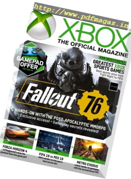 Official Xbox Magazine USA – December 2018 Cover