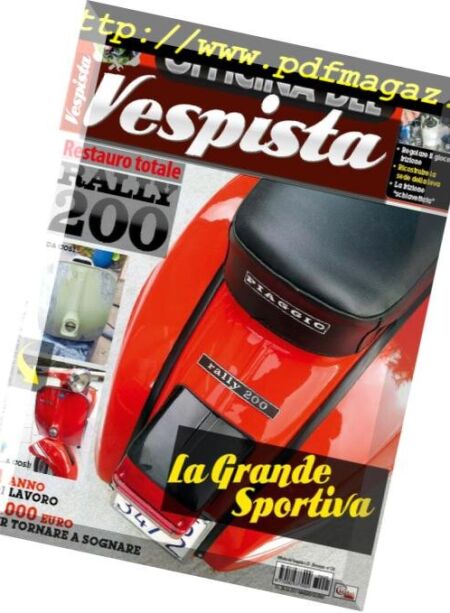 Officina del Vespista – Maggio-Giugno 2017 Cover