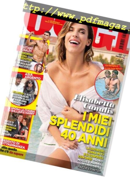 Oggi – 18 Ottobre 2018 Cover