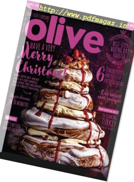 Olive – December 2018 Cover