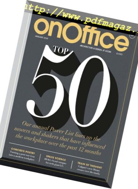 OnOffice – January 2019 Cover