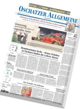 Oschatzer Allgemeine Zeitung – November 2018