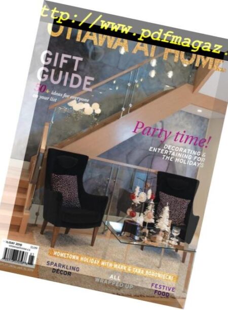 Ottawa At Home – Holiday 2018 Cover
