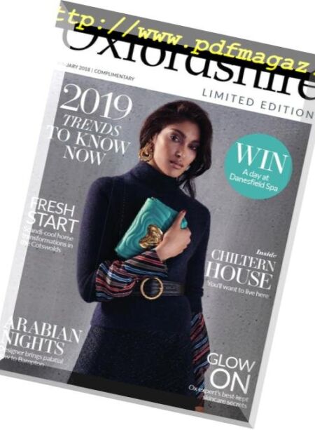 Oxfordshire Limited Edition – January 2019 Cover