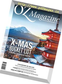 OZ Magazine – diciembre 2018