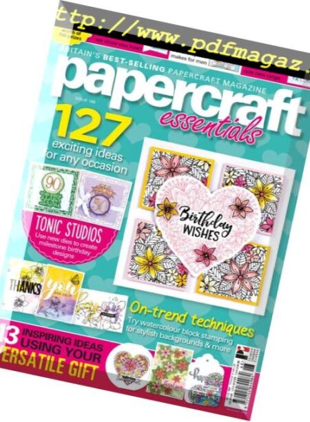 Papercraft Essentials – December 2018 Cover