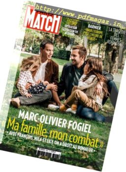 Paris Match – 10 octobre 2018