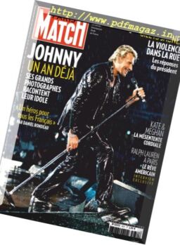 Paris Match – 13 decembre 2018