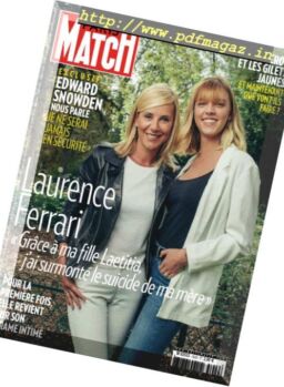 Paris Match – 28 novembre 2018