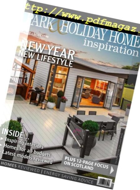 Park & Holiday Home Inspiration – December 2018 Cover