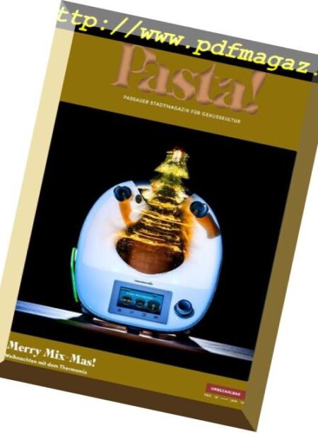 Pasta! – Dezember 2018 Cover