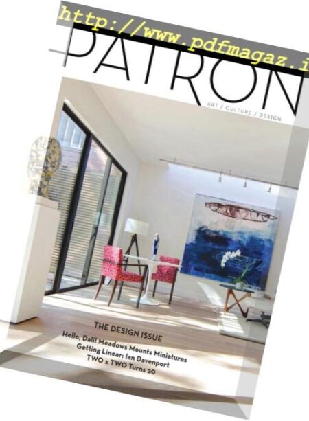 Patron Magazine – August-September 2018 Cover
