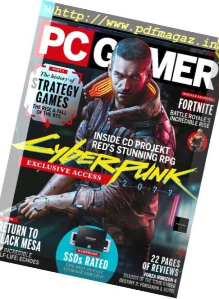 PC Gamer USA – January 2019 Cover
