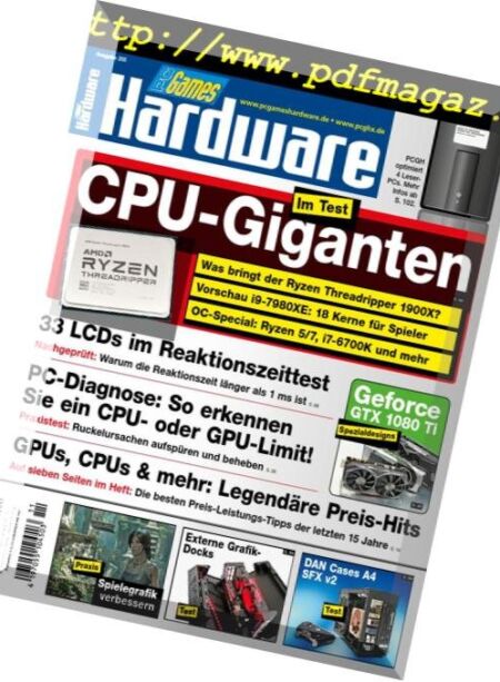PC Games Hardware – November 2017 Cover