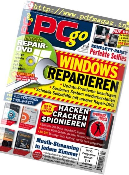 PCgo – Februar 2019 Cover
