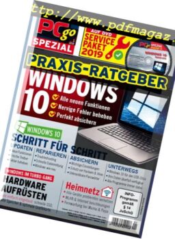 PCgo Windows 10 – November 2018