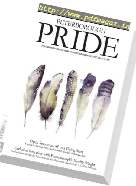 Peterborough Pride – September 2018 Cover