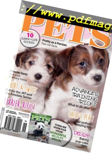 Pets Australia – July 2015 Cover